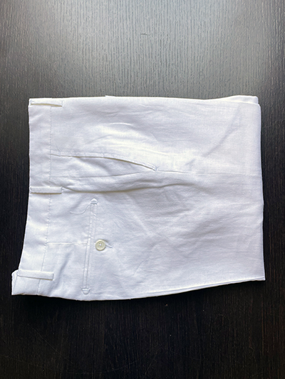 All-in-one: Polo Performance Blu Notte e Pantalone Bianco - immagine 7