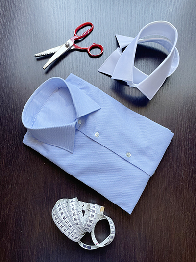 Camicia su misura armatura Dobby - immagine 7