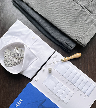 Camicia su misura Popeline Diamante