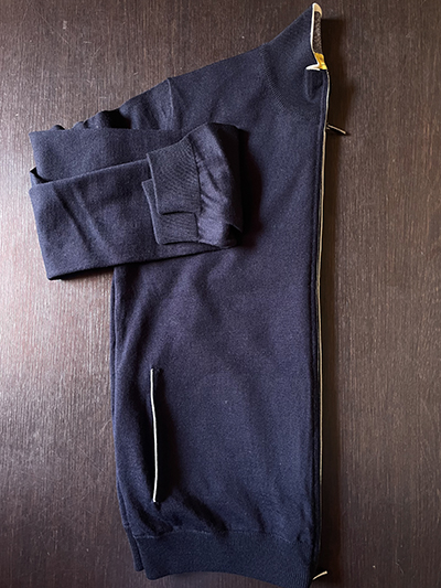 Prevendita Full Zip Lana e Cotone Idrorepellente - immagine 6