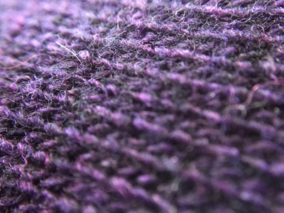 Girocollo in Puro Cashmere Viola - immagine 2