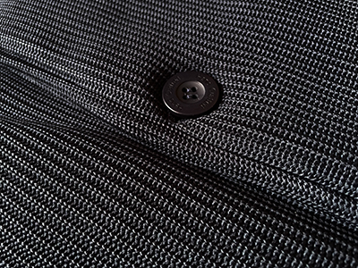 Peacoat elasticizzato a costine Blu Navy - immagine 3