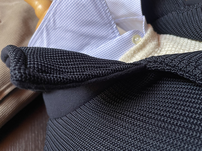 Peacoat elasticizzato a costine Blu Navy - immagine 8