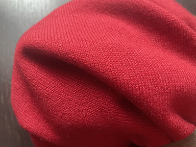 Girocollo in Puro Cashmere Finezza 7 Rosso - immagine 3
